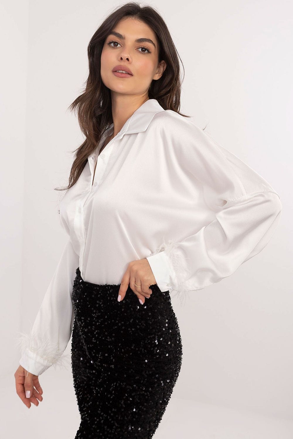 Women Business Shirt Long Sleeve - ShalayeFashion