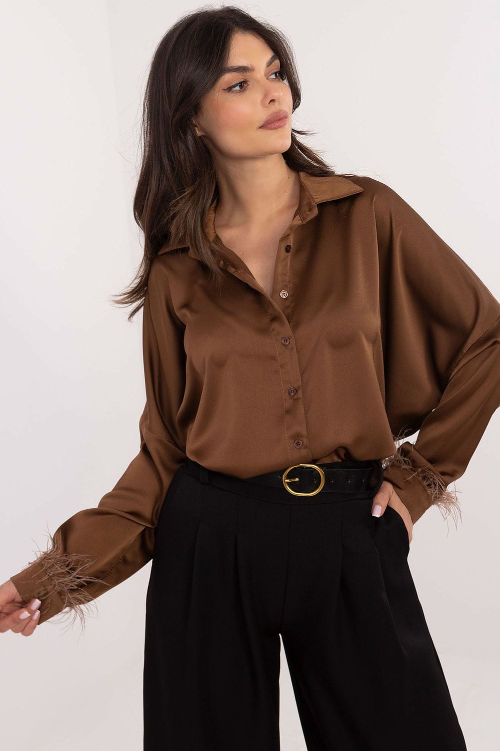 Women Business Shirt Long Sleeve - ShalayeFashion