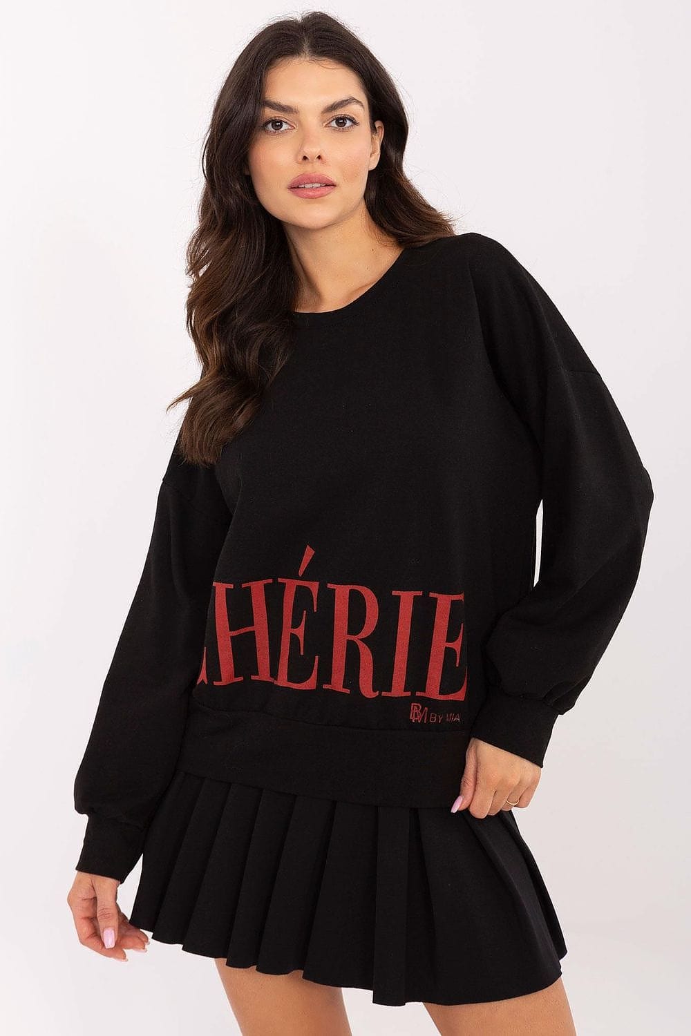 Women Cotton Sweatshirt Graphic Print - ShalayeFashion