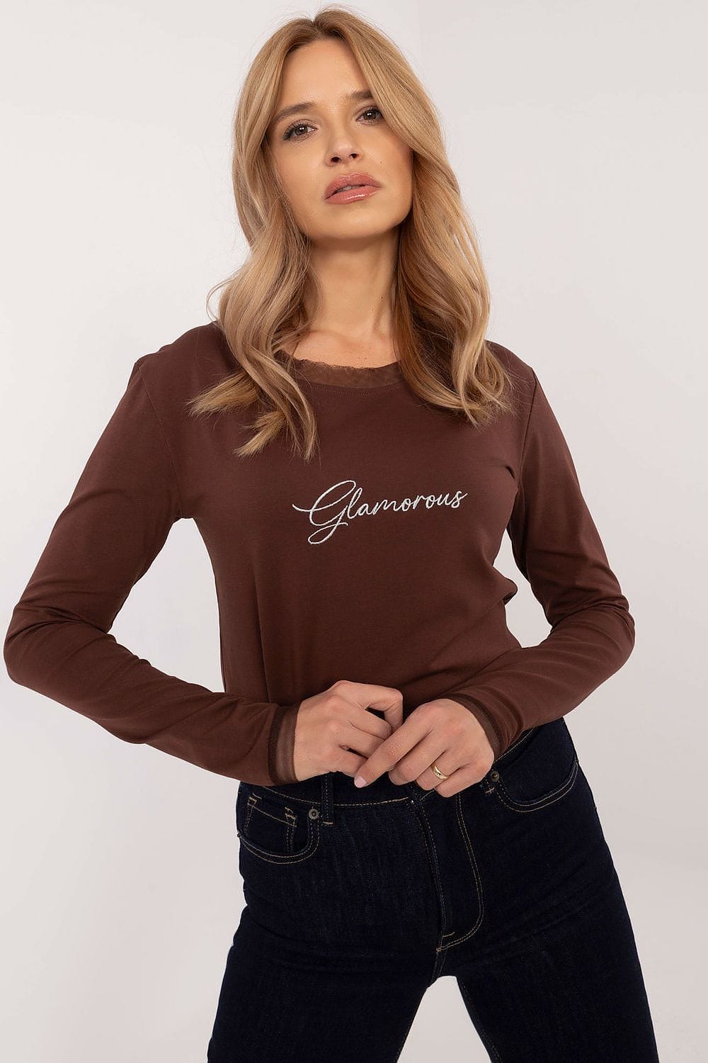 Women Embroidered Universal Blouse Cotton Elastane - ShalayeFashion