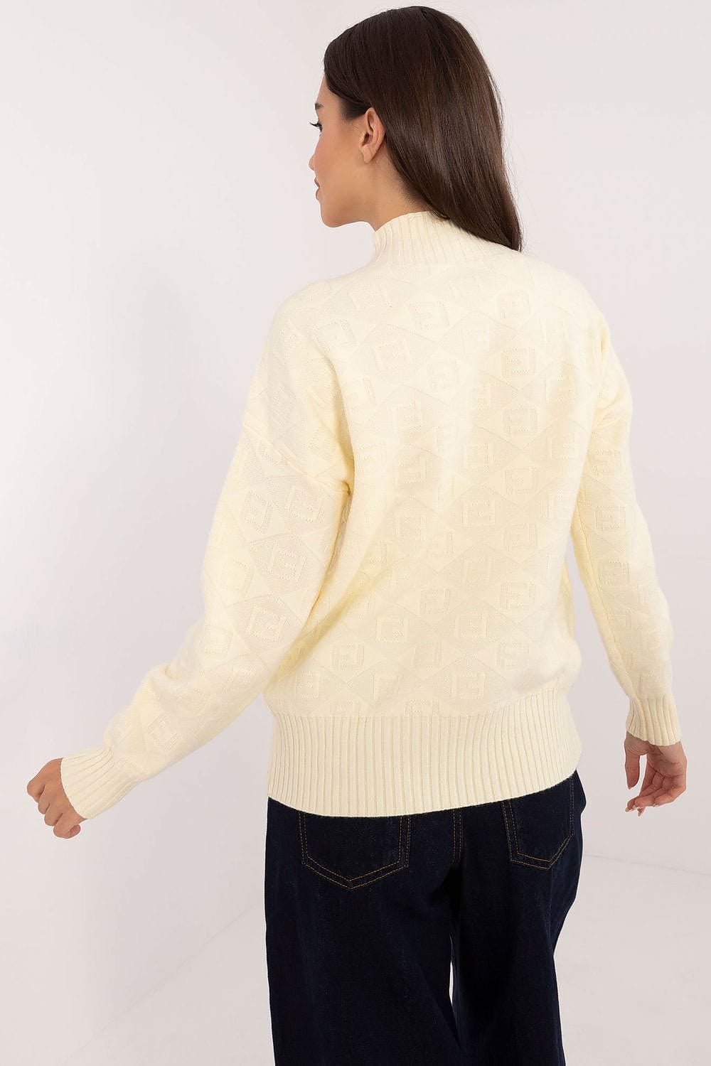 Women Half Turtleneck Sweater Casual - ShalayeFashion