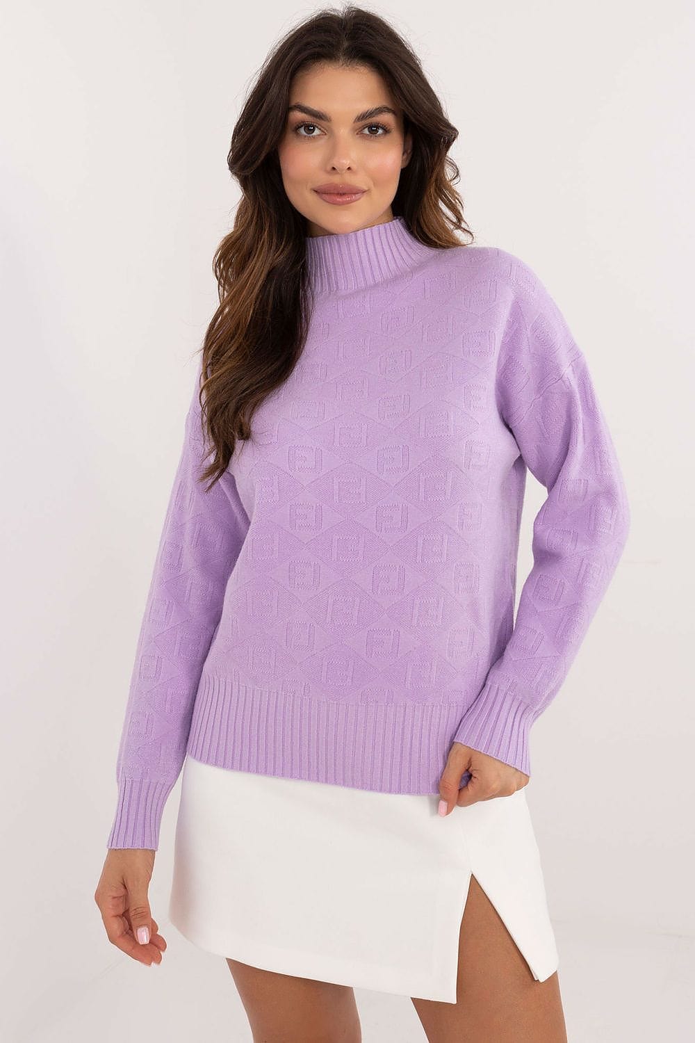 Women Half Turtleneck Sweater Casual - ShalayeFashion
