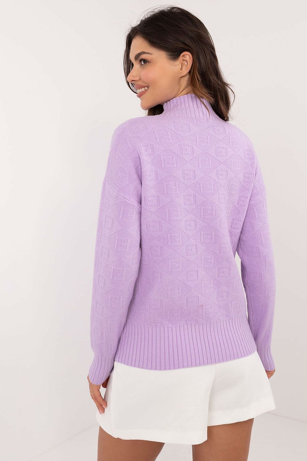 Women Half Turtleneck Sweater Casual - ShalayeFashion