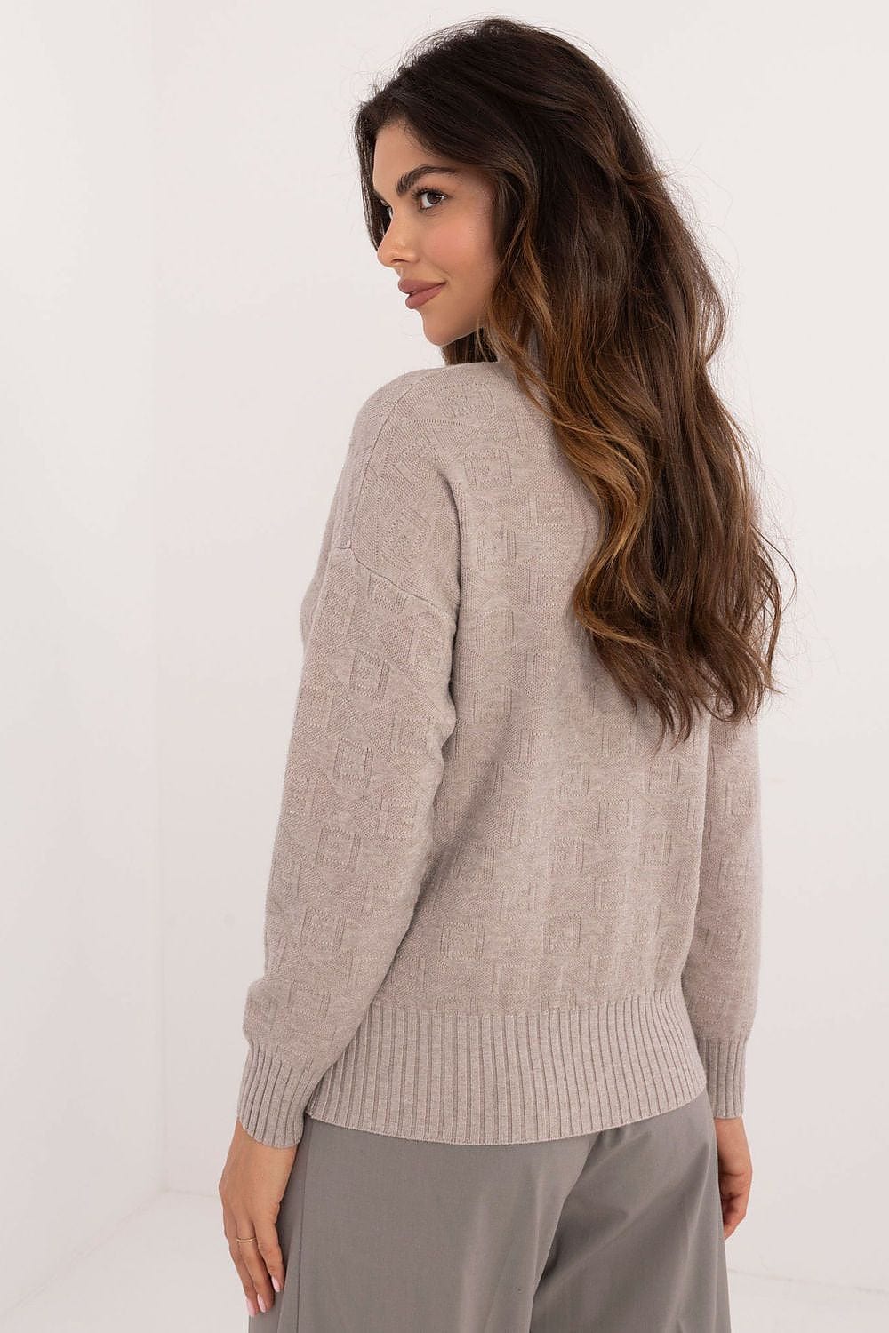 Women Half Turtleneck Sweater Casual - ShalayeFashion