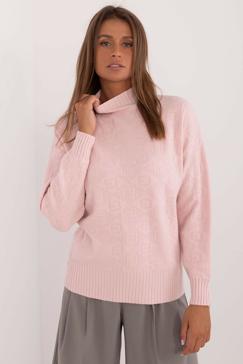 Women Half Turtleneck Sweater Casual - ShalayeFashion