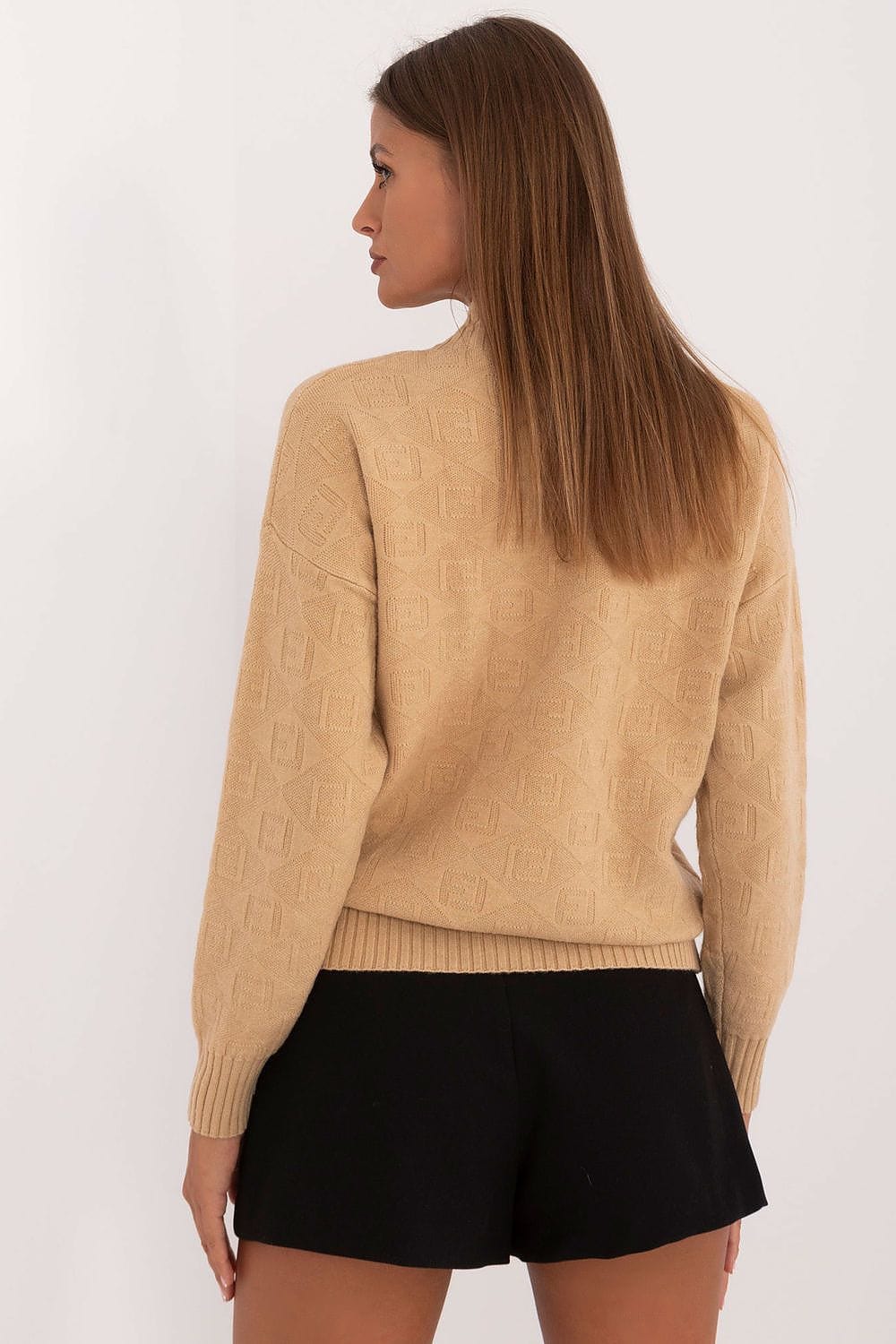 Women Half Turtleneck Sweater Casual - ShalayeFashion