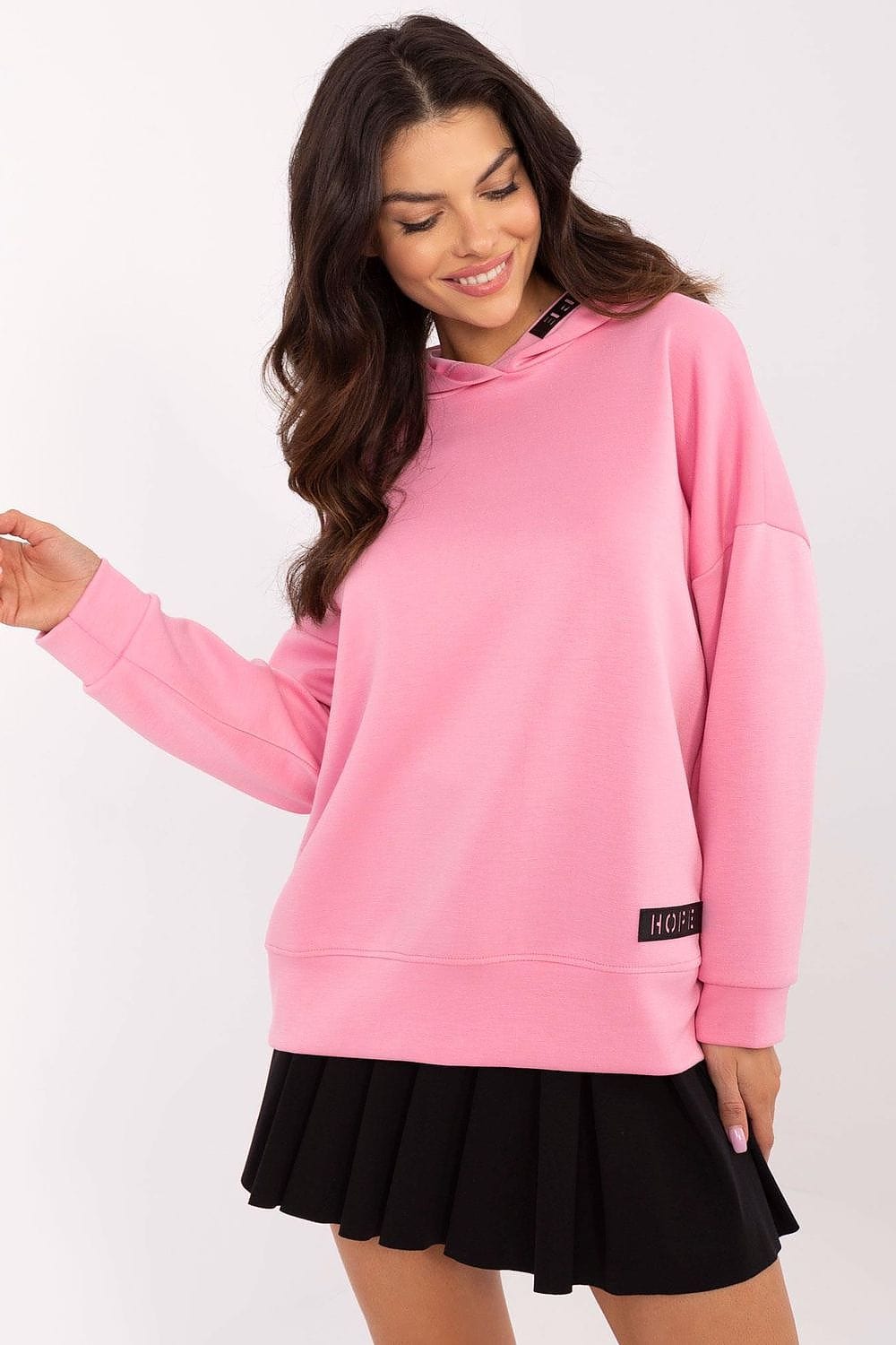 Women Hooded Sweatshirt Patches - ShalayeFashion