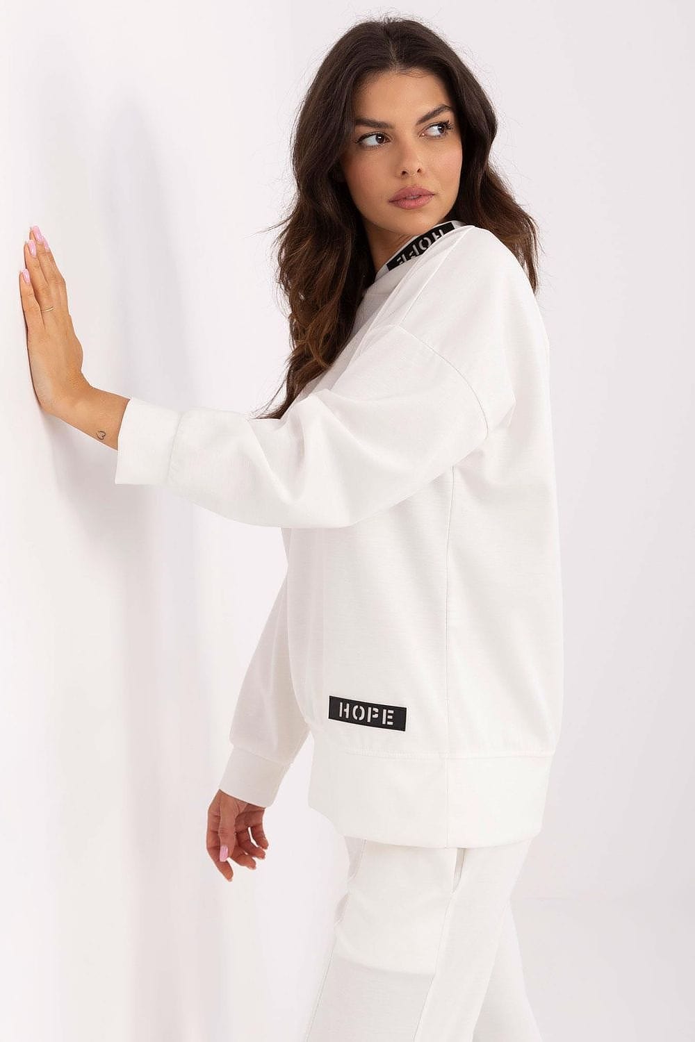 Women Hooded Sweatshirt Patches - ShalayeFashion