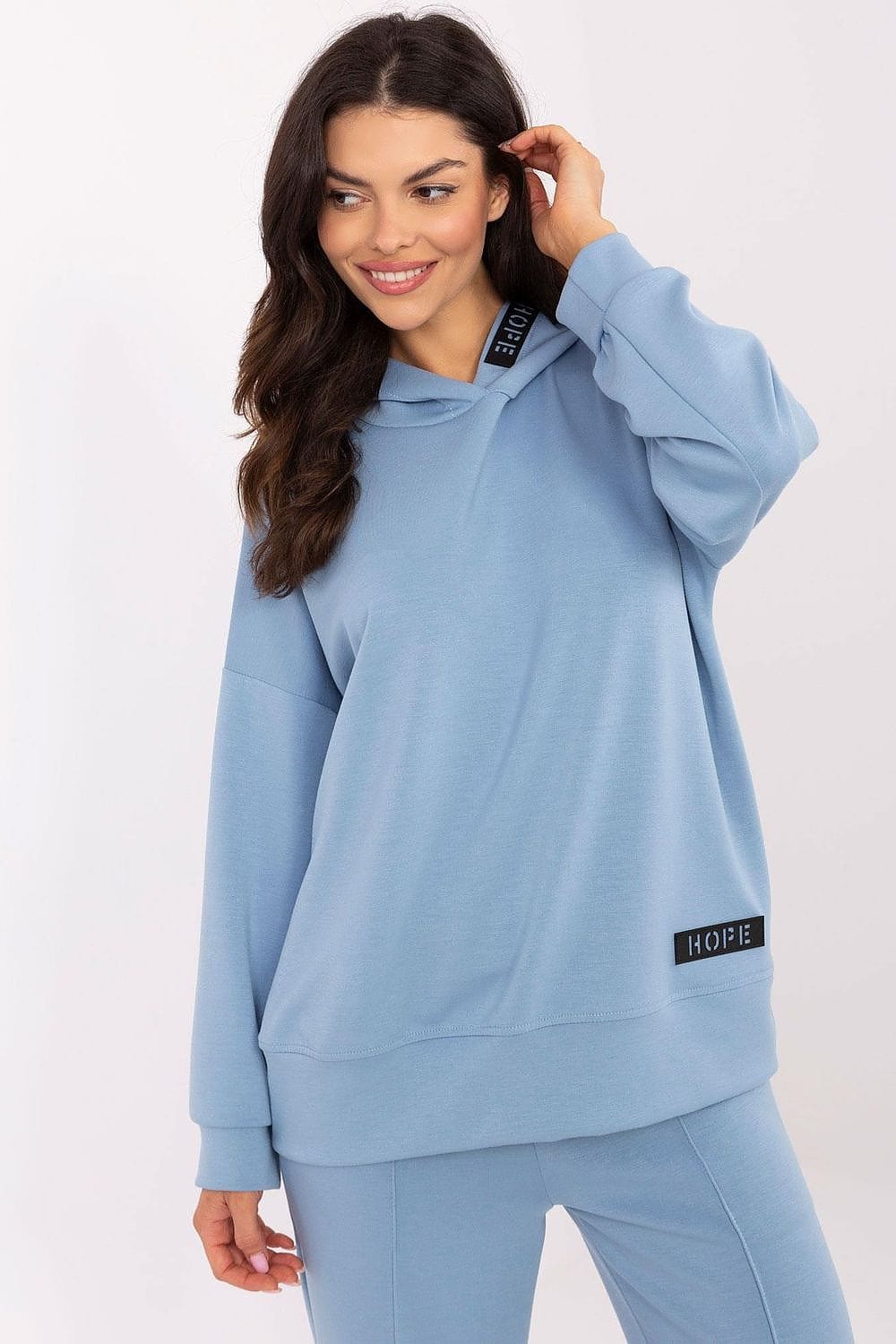 Women Hooded Sweatshirt Patches - ShalayeFashion