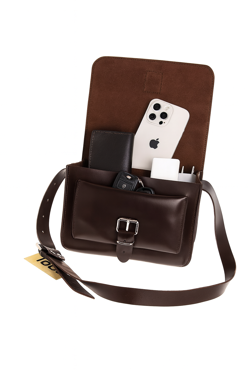 Women Leather Shoulder Bag Vintage Purse - ShalayeFashion