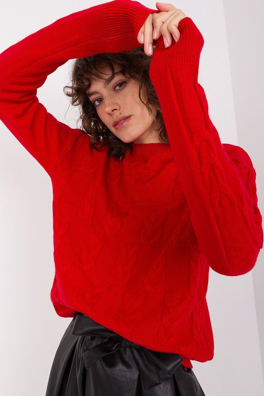Women Long Sleeve Knitted Sweater - ShalayeFashion