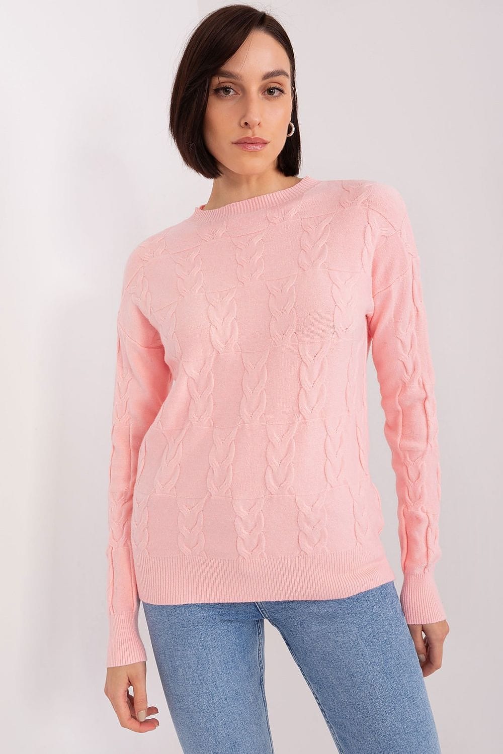 Women Long Sleeve Knitted Sweater - ShalayeFashion