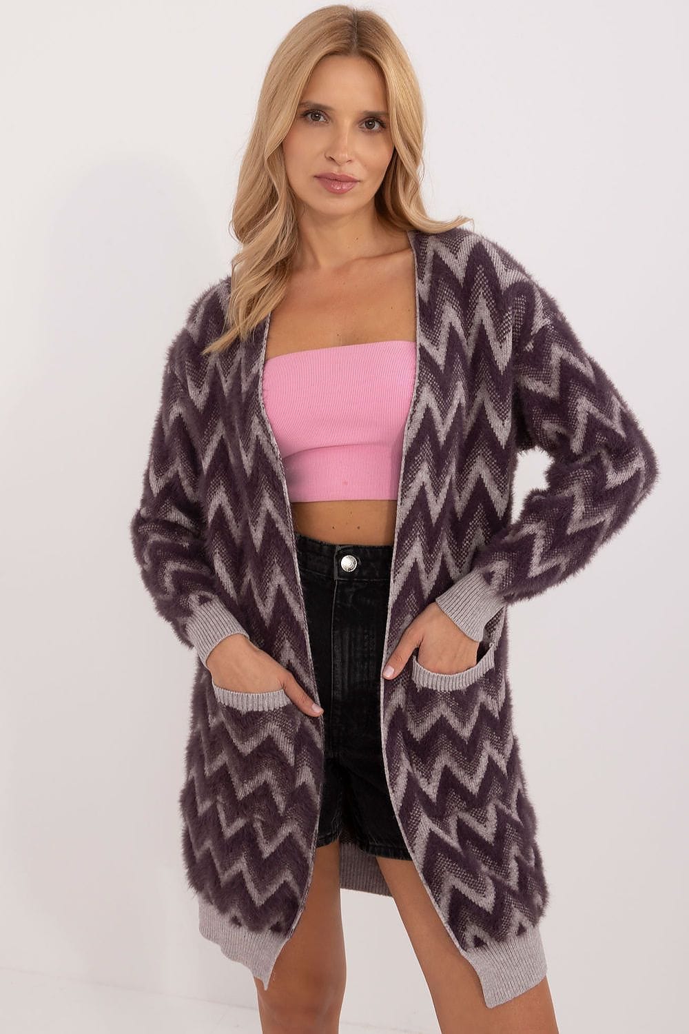 Women Long Sleeve Knitted Sweater - ShalayeFashion