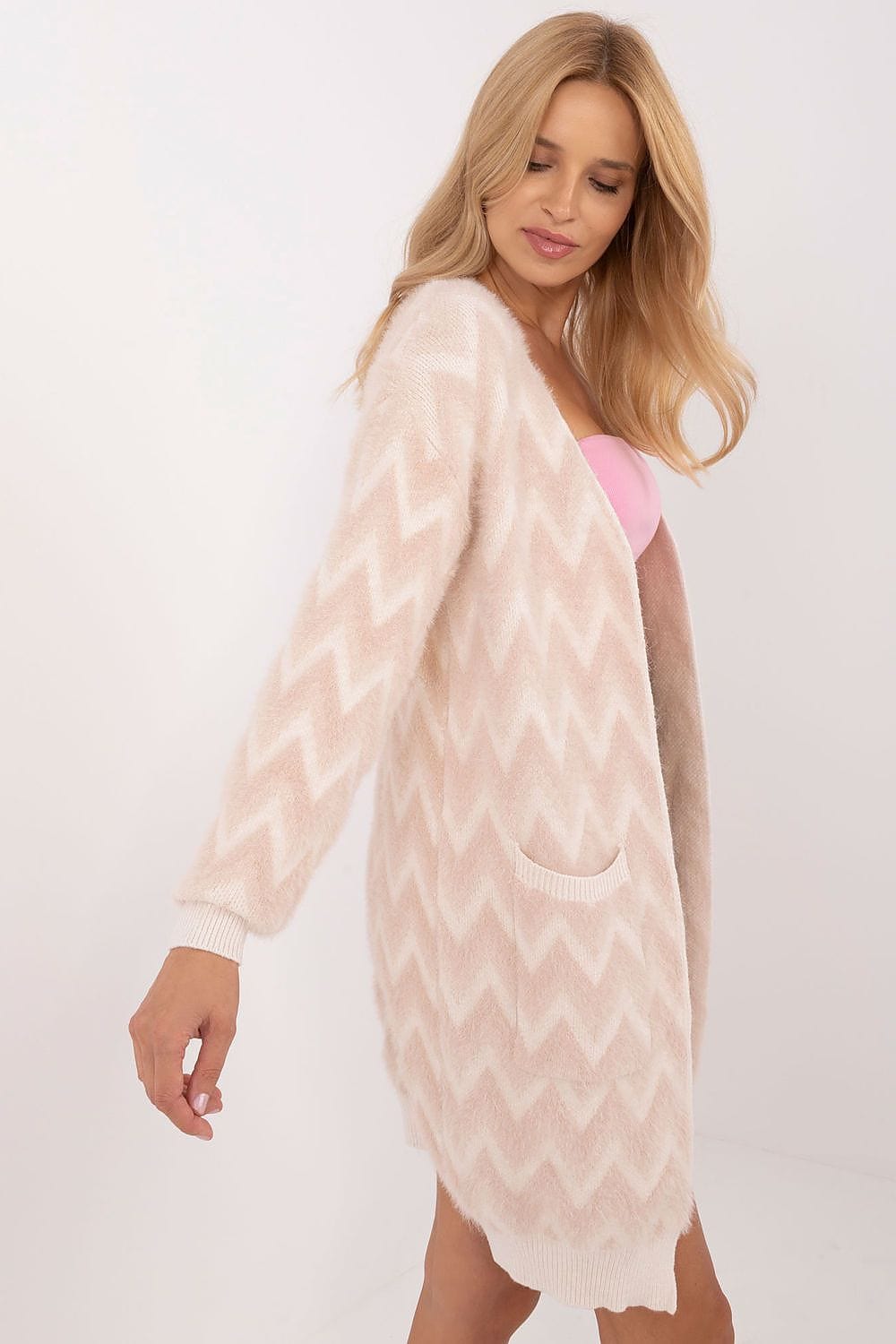 Women Long Sleeve Knitted Sweater - ShalayeFashion