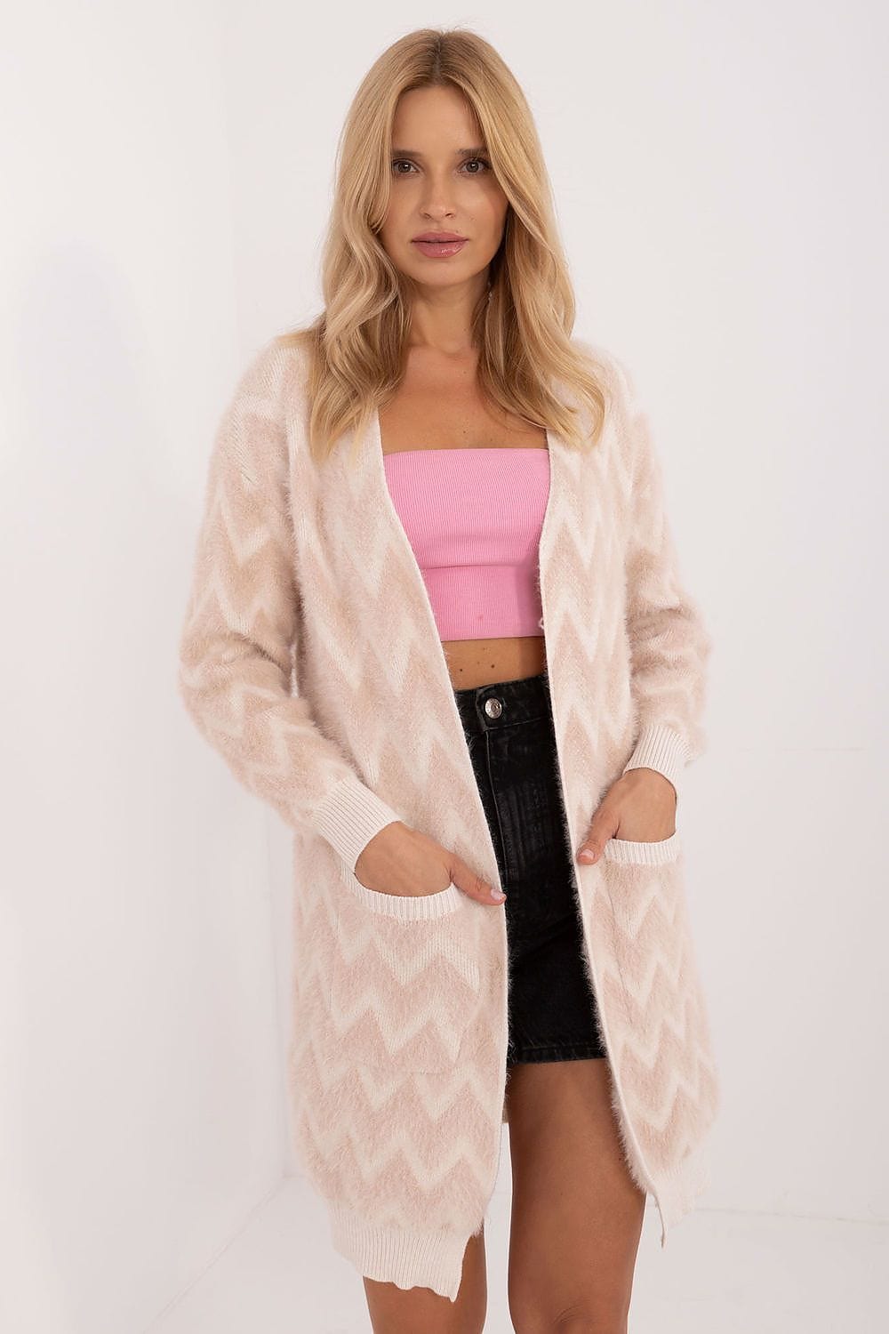 Women Long Sleeve Knitted Sweater - ShalayeFashion