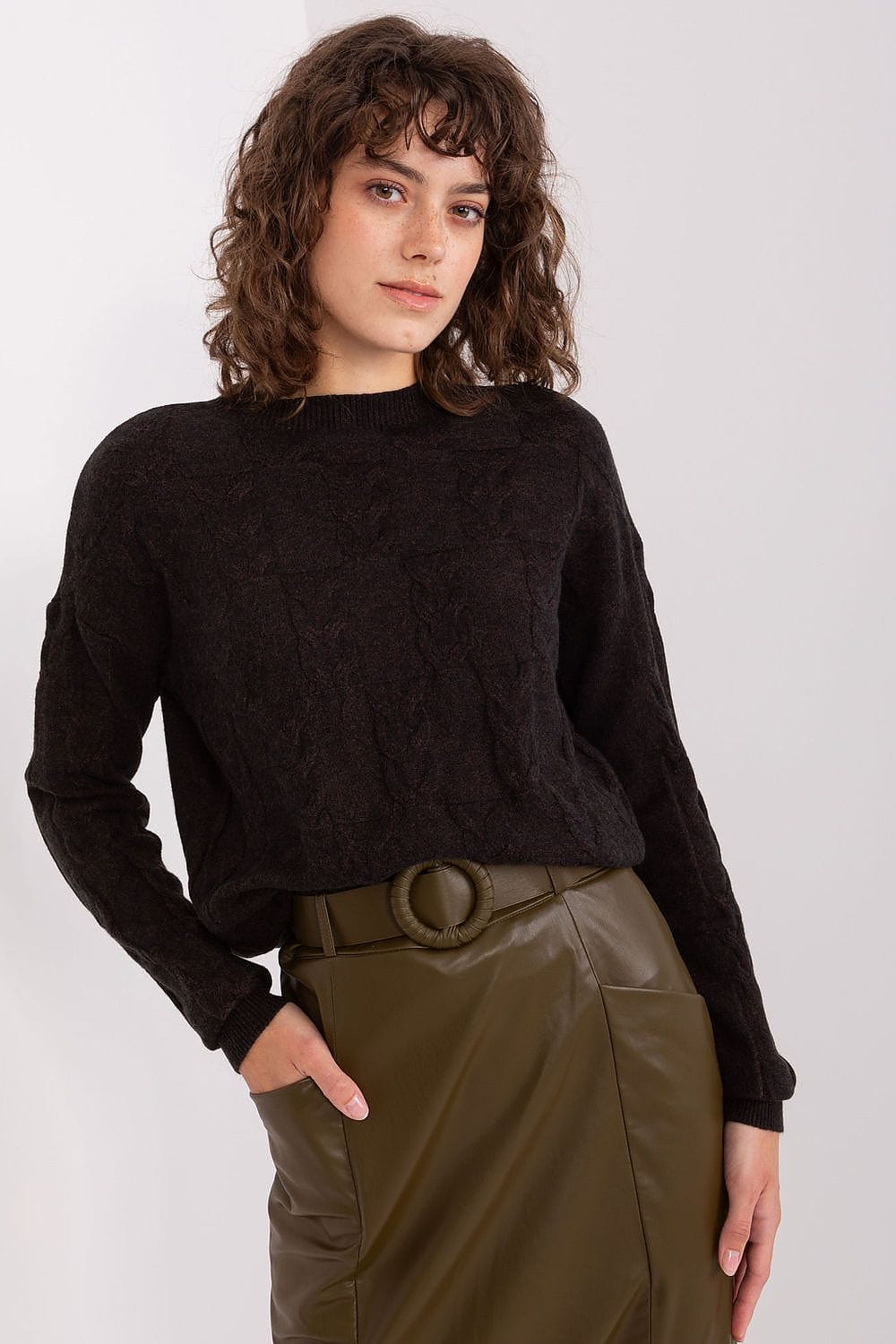 Women Long Sleeve Knitted Sweater - ShalayeFashion