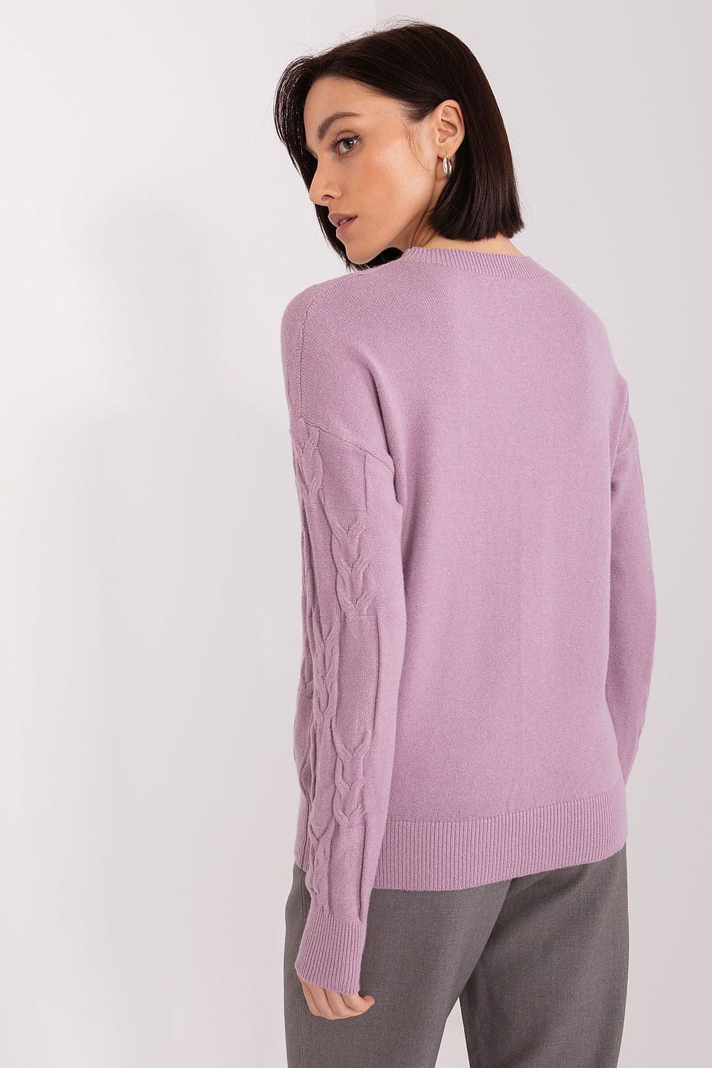 Women Long Sleeve Knitted Sweater - ShalayeFashion
