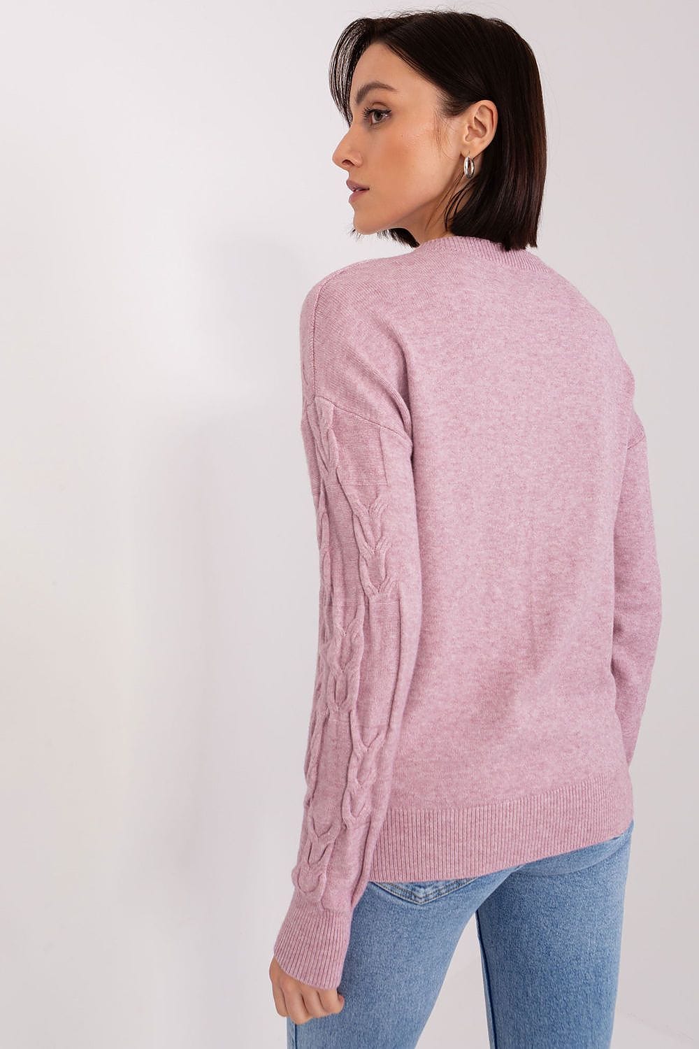 Women Long Sleeve Knitted Sweater - ShalayeFashion