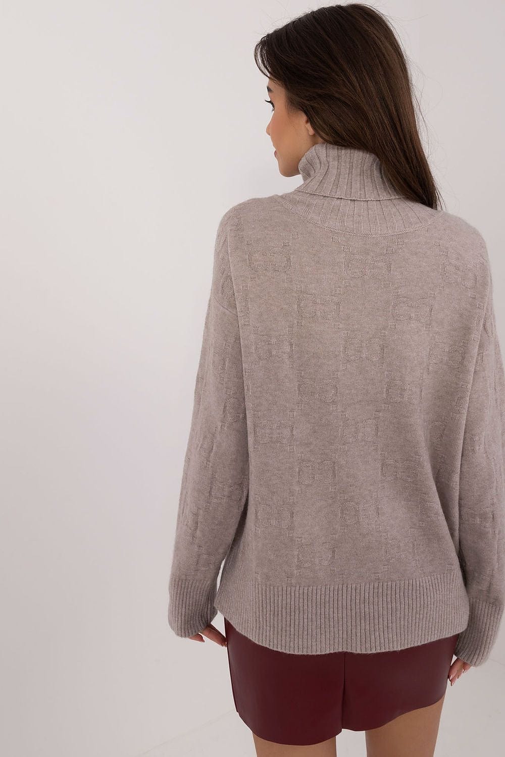 Women Long Sleeve Sweater Button Cuffs - ShalayeFashion