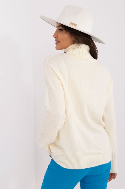 Women Long Sleeve Sweater Button Cuffs - ShalayeFashion