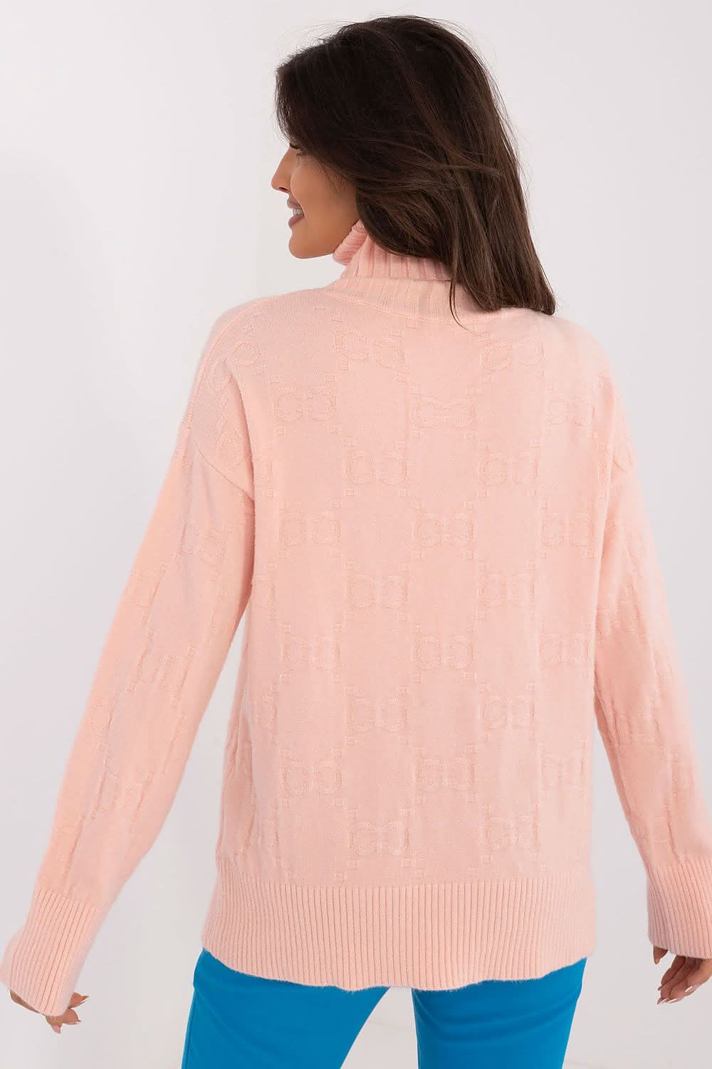 Women Long Sleeve Sweater Button Cuffs - ShalayeFashion