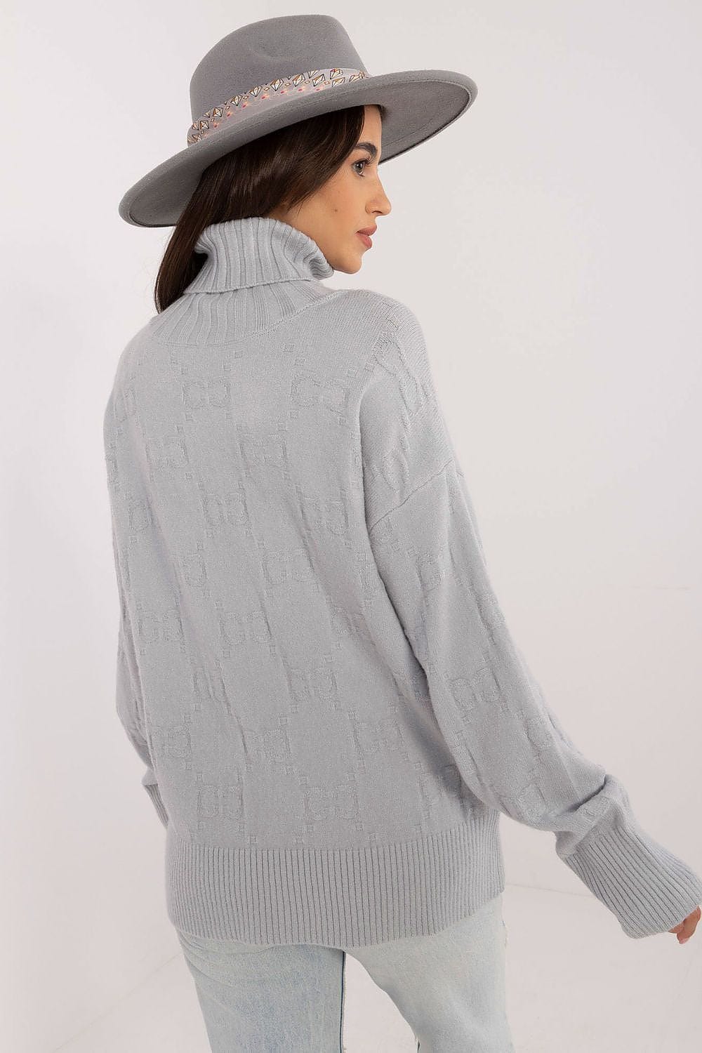 Women Long Sleeve Sweater Button Cuffs - ShalayeFashion