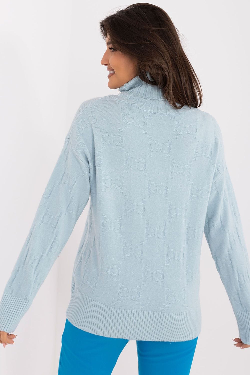 Women Long Sleeve Sweater Button Cuffs - ShalayeFashion