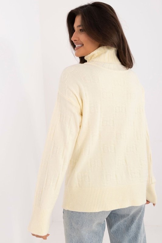 Women Long Sleeve Sweater Button Cuffs - ShalayeFashion