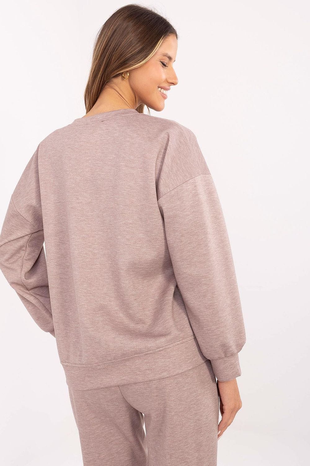 Women Pullover Heart Patch Zircons - ShalayeFashion