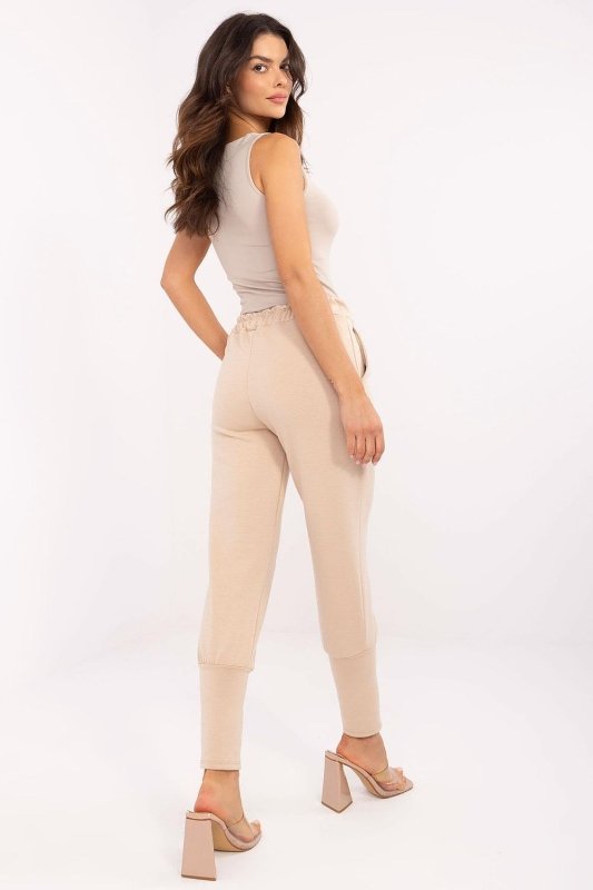 Women Sweatpants High Waist Wide Cuffs - ShalayeFashion
