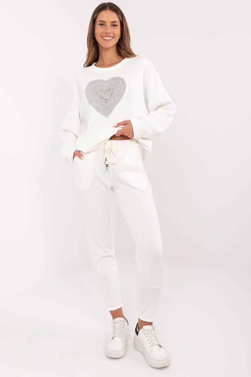 Women Sweatpants High Waist Wide Cuffs - ShalayeFashion