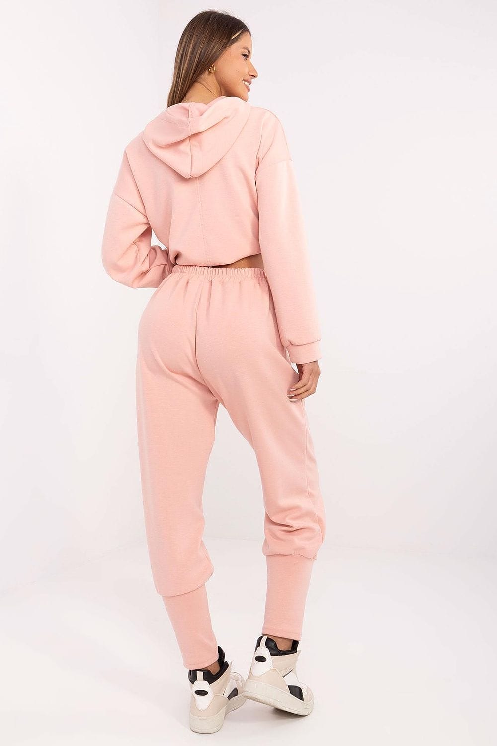 Women Sweatpants Wide Cuffs Tie - ShalayeFashion