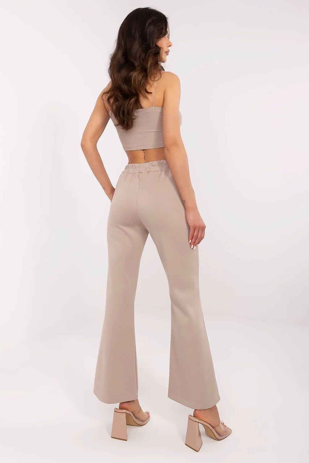 Women Wide Leg Pants Detachable Brooches - ShalayeFashion
