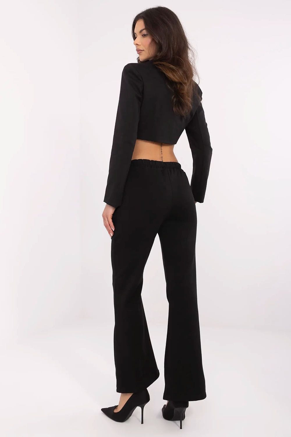 Women Wide Leg Pants Detachable Brooches - ShalayeFashion