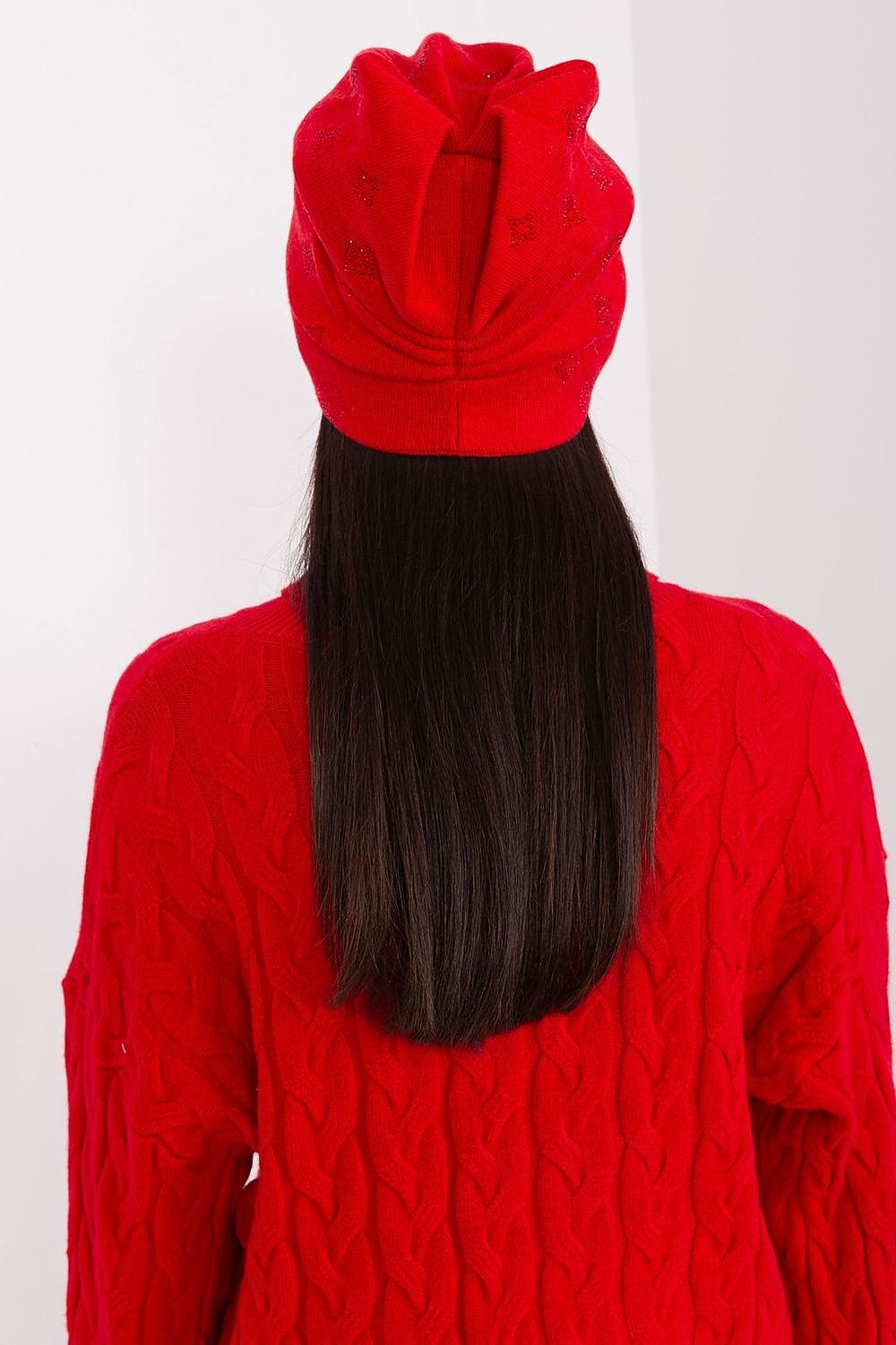 Women Winter Beanie Cashmere Rhinestone - ShalayeFashion