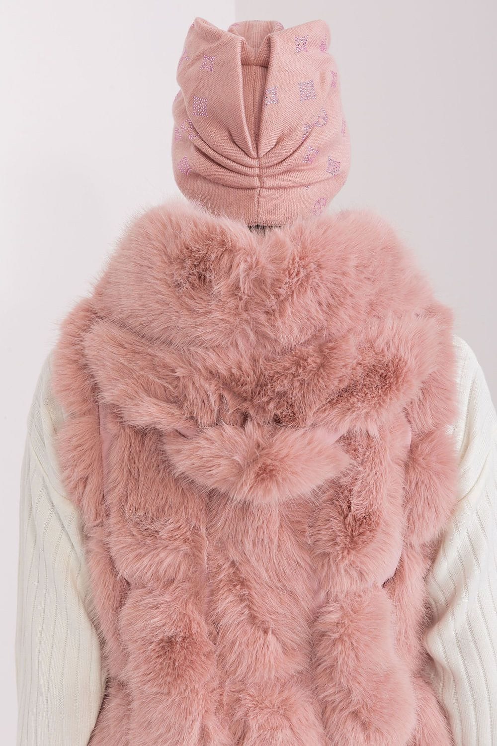 Women Winter Beanie Cashmere Rhinestone - ShalayeFashion