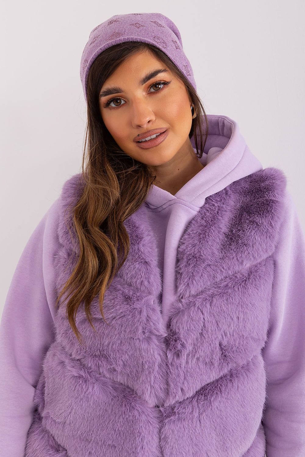 Women Winter Beanie Cashmere Rhinestone - ShalayeFashion