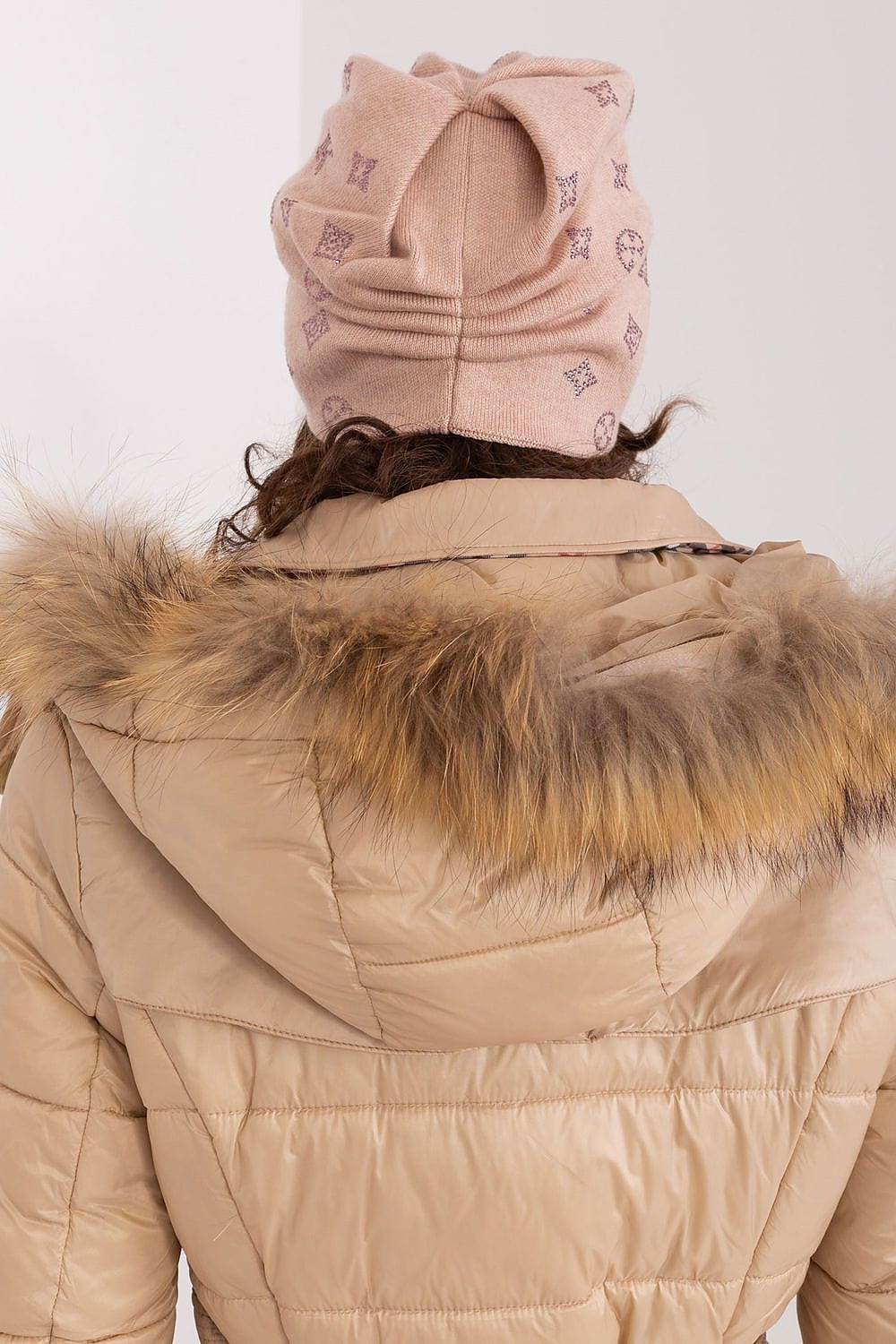 Women Winter Beanie Cashmere Rhinestone - ShalayeFashion