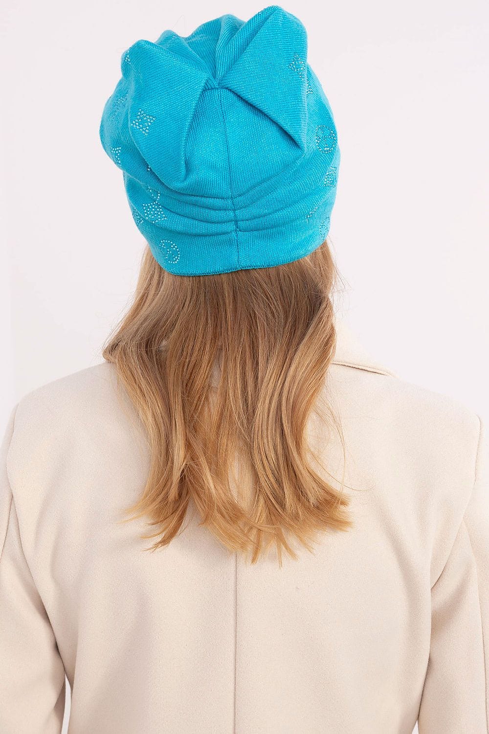 Women Winter Beanie Cashmere Rhinestone - ShalayeFashion