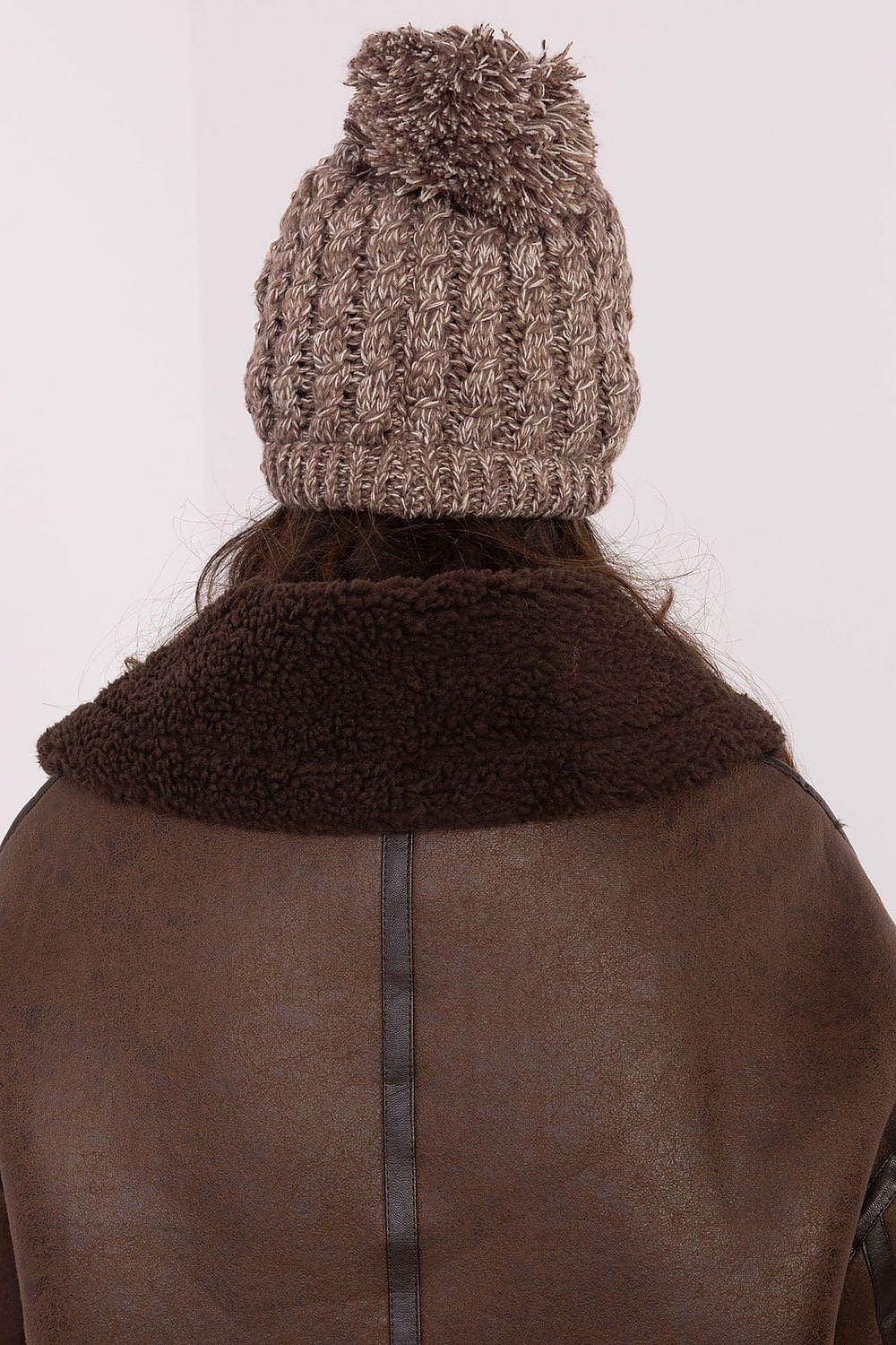 Women Winter Beanie Zircon Decorations Pom - ShalayeFashion