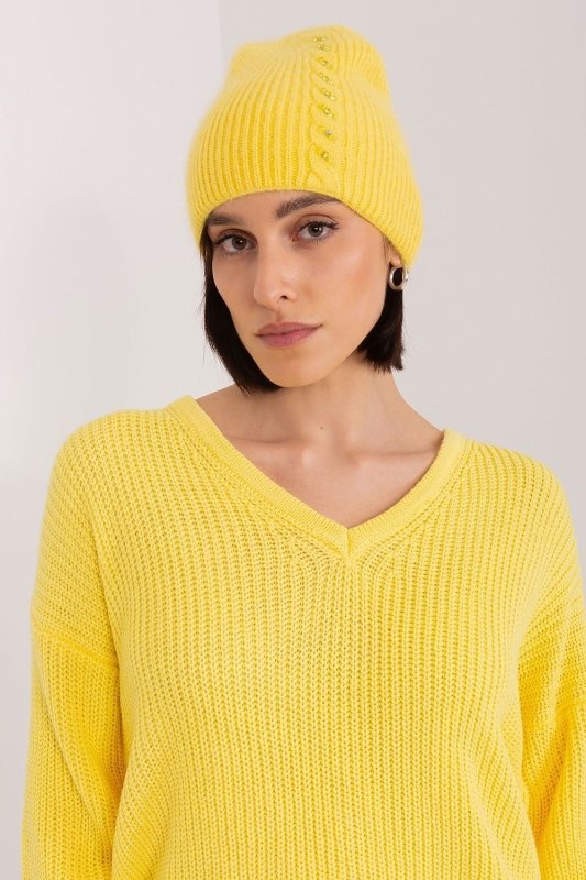 Women Winter Hat Braided Pattern - ShalayeFashion