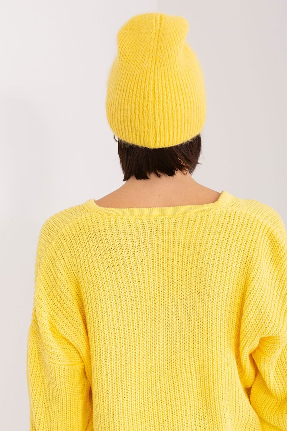 Women Winter Hat Braided Pattern - ShalayeFashion