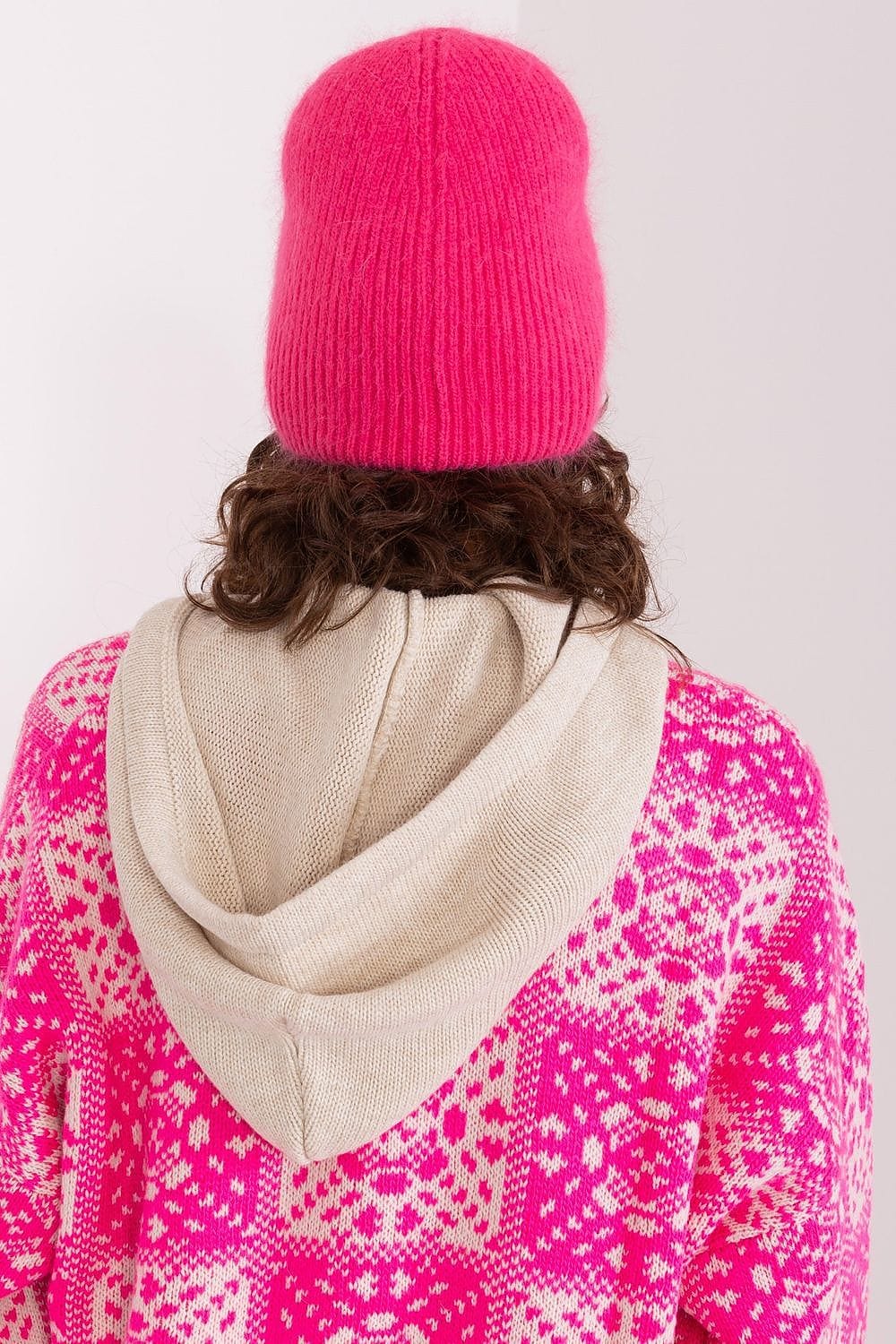 Women Winter Hat Braided Pattern - ShalayeFashion
