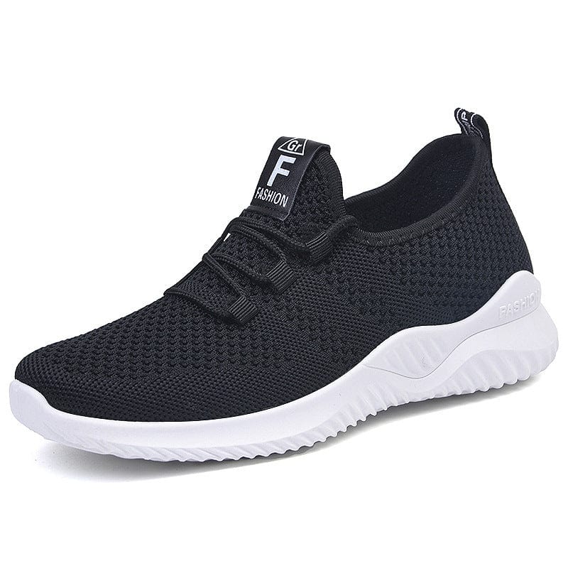 Women’s Breathable Woven Sneakers - ShalayeFashion
