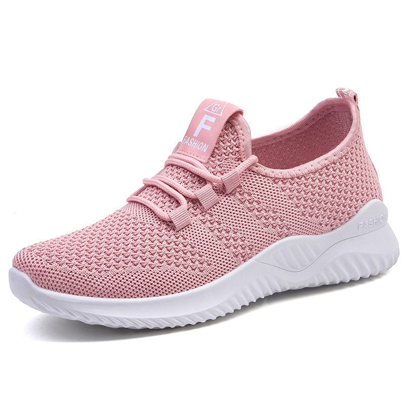 Women’s Breathable Woven Sneakers - ShalayeFashion