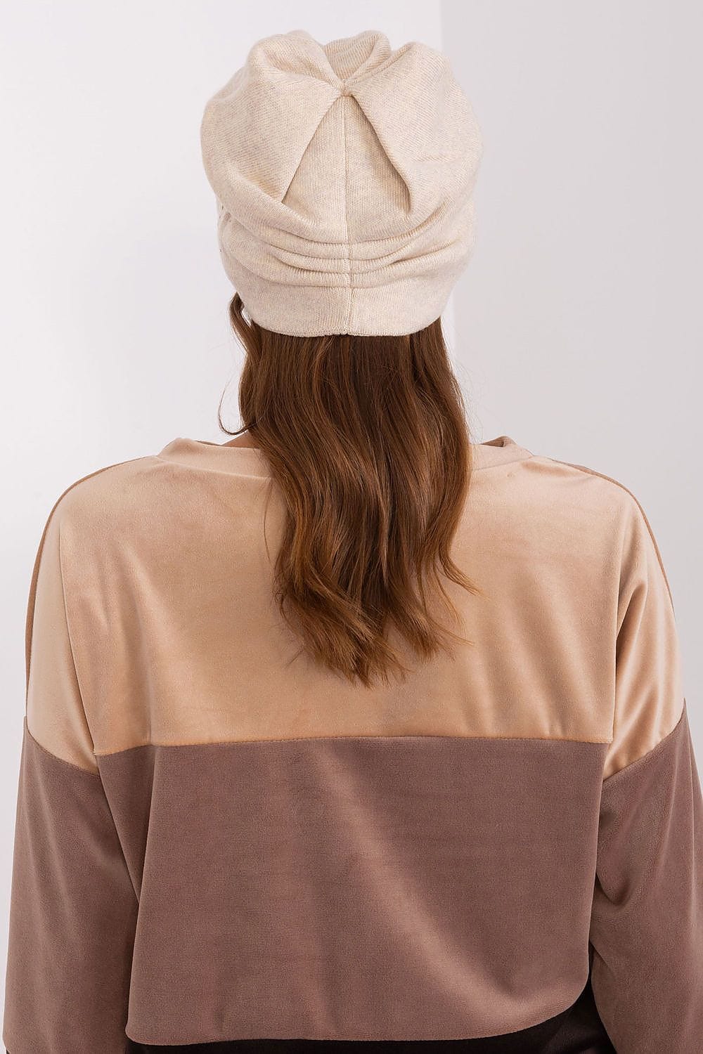 Women's Cashmere Beanie Rhinestones Winter - ShalayeFashion