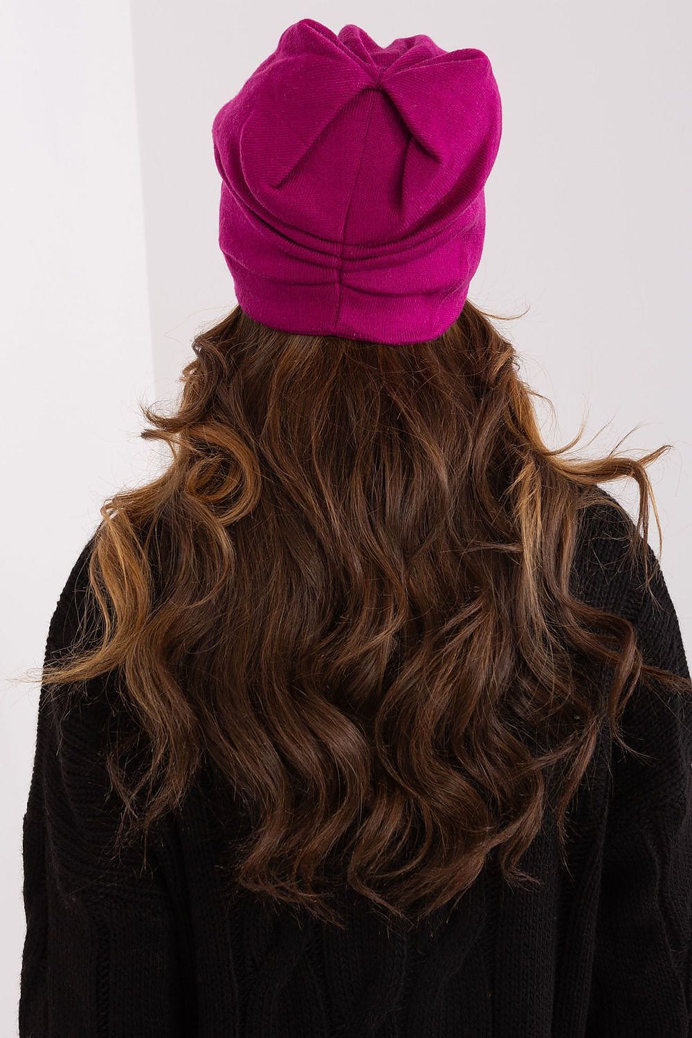 Women's Cashmere Beanie Rhinestones Winter - ShalayeFashion