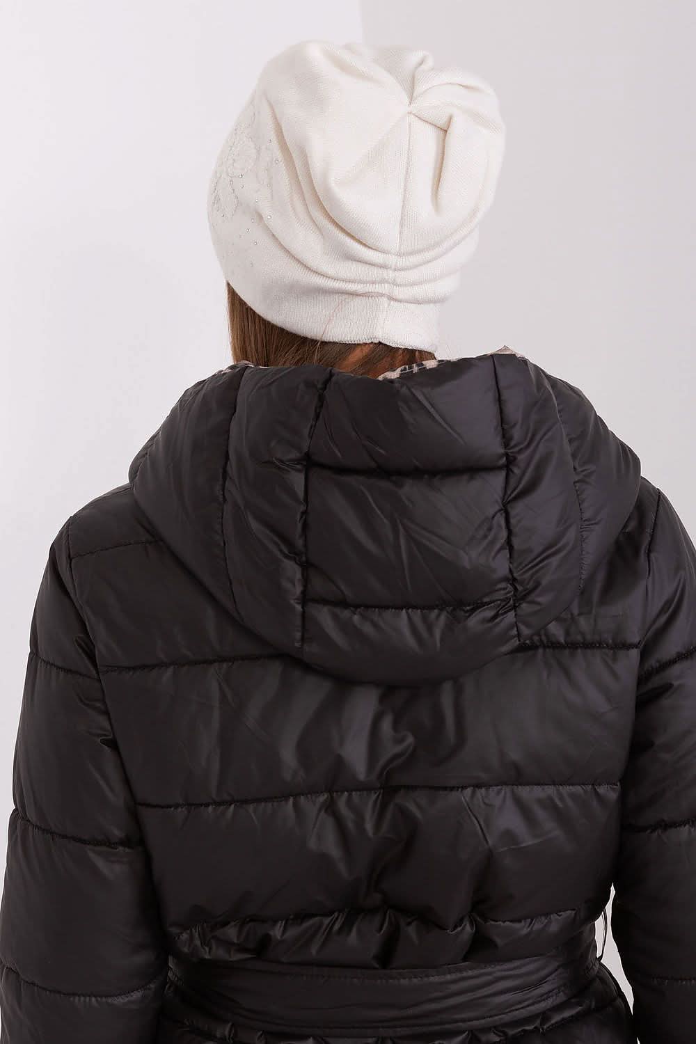 Women's Cashmere Beanie Rhinestones Winter - ShalayeFashion