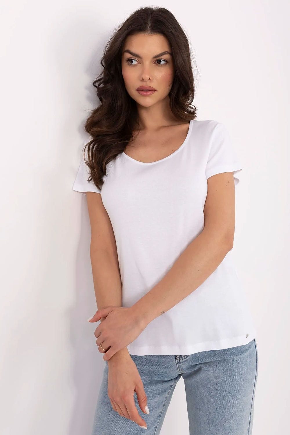 Women’s Casual Cotton Blend T-Shirt - ShalayeFashion