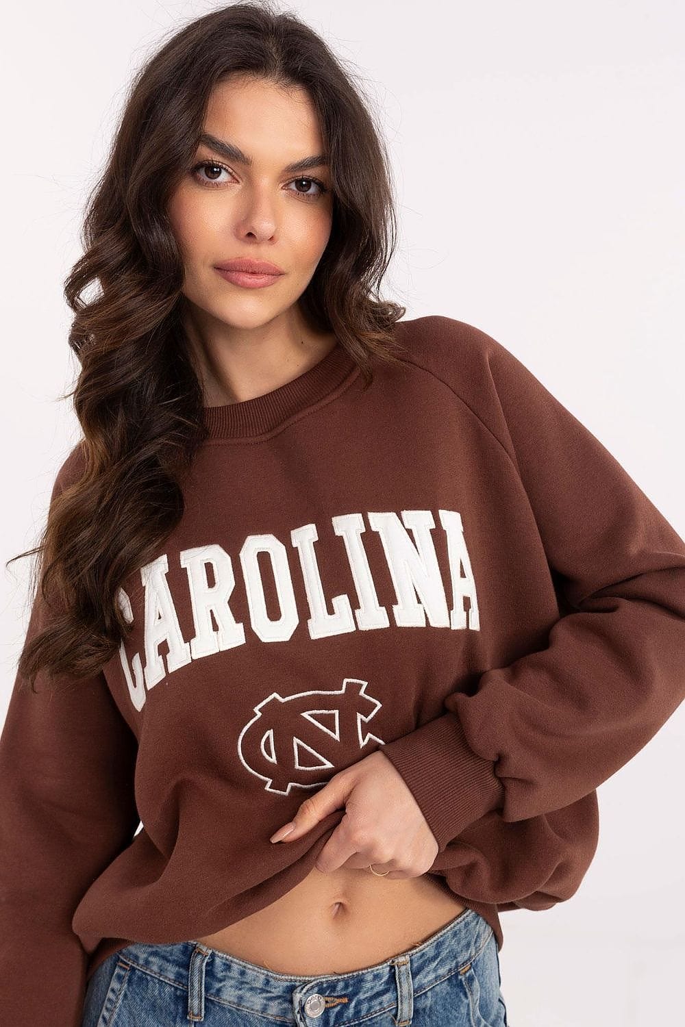 Women’s Casual Embroidered Sweatshirt - ShalayeFashion